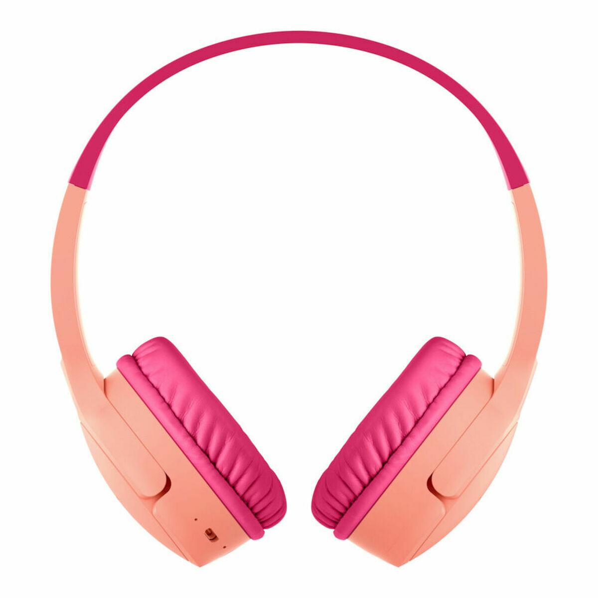 Belkin SOUNDFORM Mini Auricolare Con cavo e senza cavo A Padiglione MUSICA Micro-USB Bluetooth Rosa (Wireless On-Ear Headphones