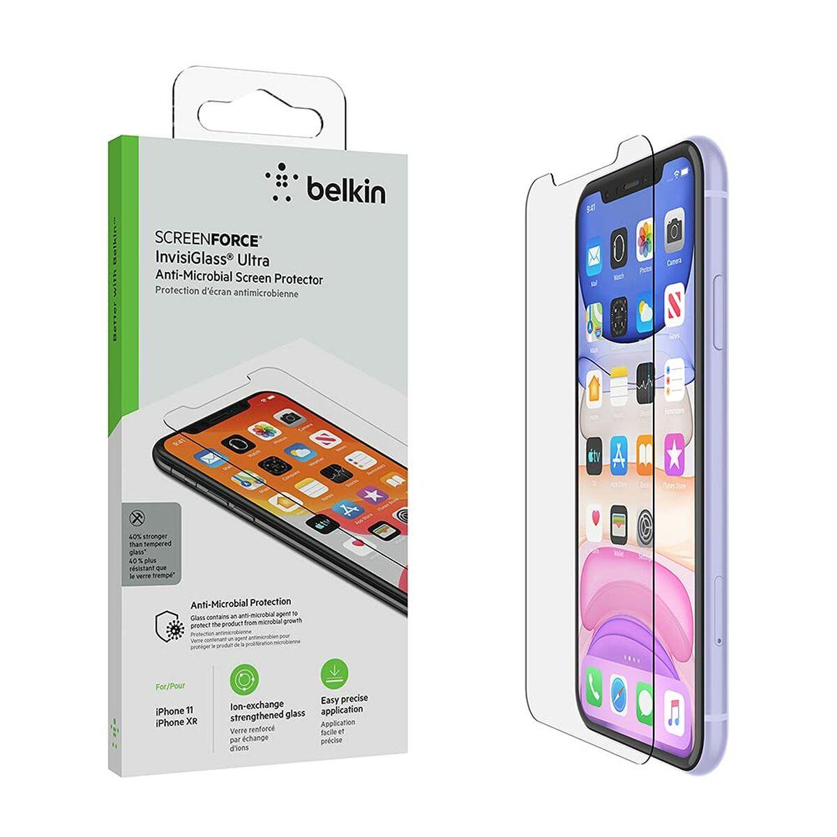 Belkin SCREENFORCE InvisiGlass Ultra Pellicola proteggischermo trasparente Apple 1 pz (SCREENFORCE INVISIGLASS ULTRA - ANTIMIKR