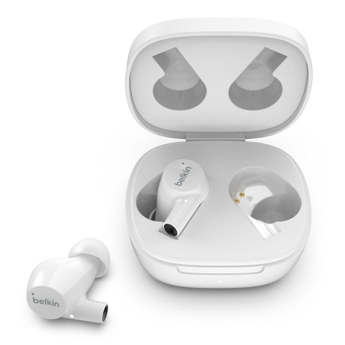 Belkin SoundForm Rise Auricolare True Wireless Stereo [TWS] In-ear Bluetooth Bianco (SoundForm Rise - True Wireless Earbuds Whi
