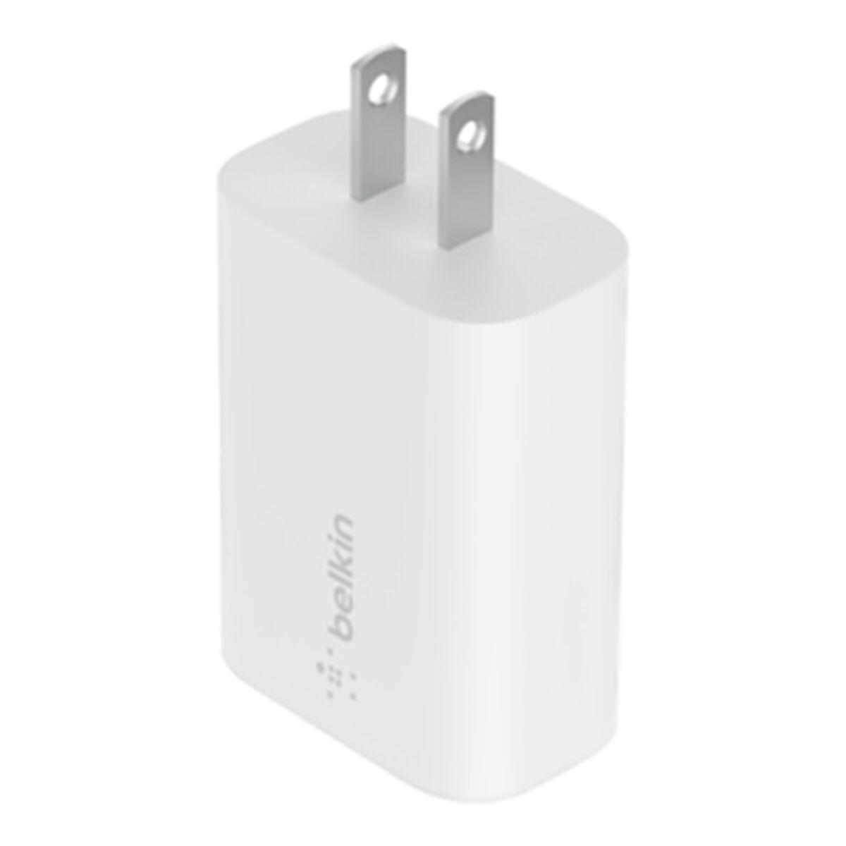 Belkin WCA004VF1MWH-B6 Caricabatterie per dispositivi mobili Bianco Interno (BELKIN 25W USB-C CHARGER WITH - POWER DELIVERY INC