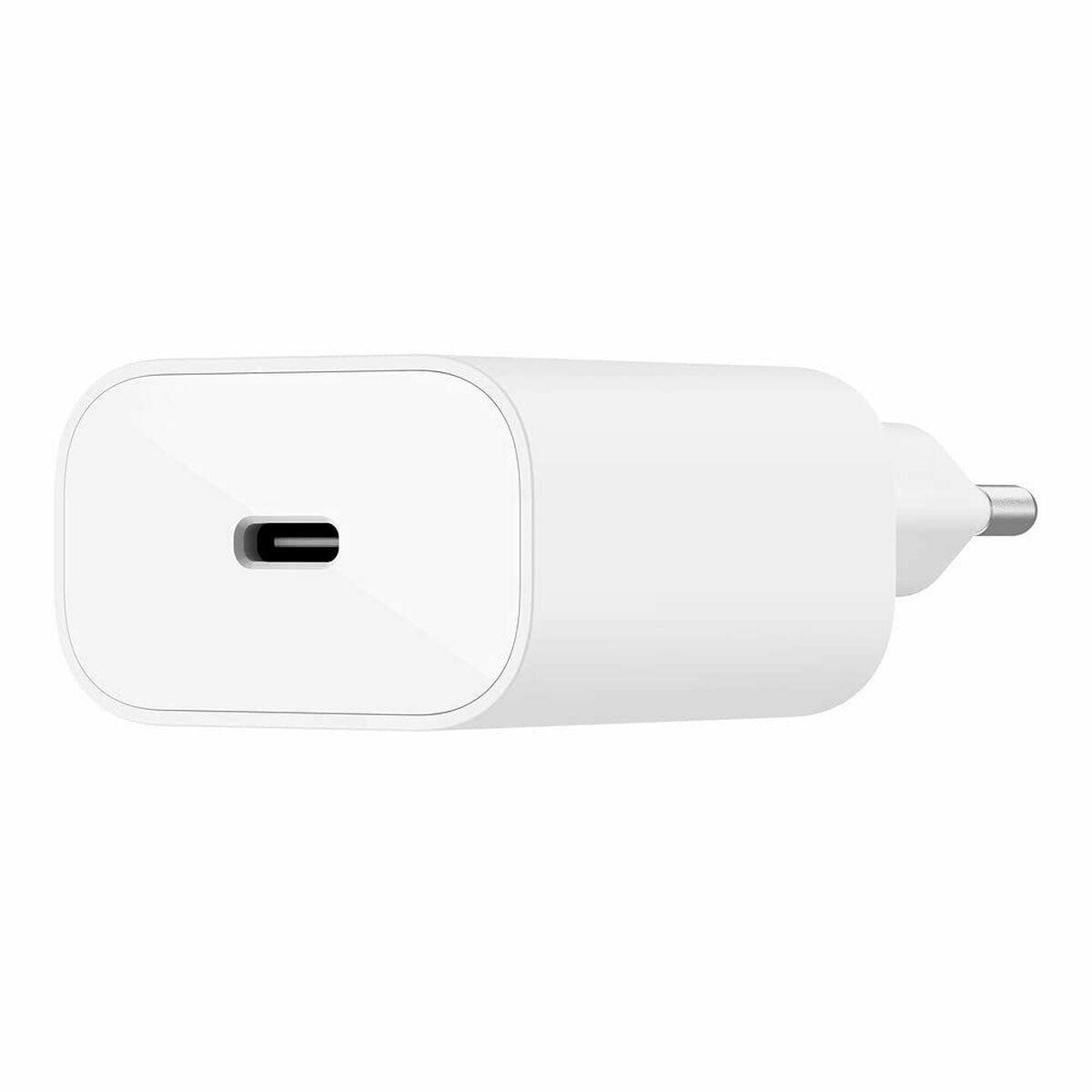 Belkin WCA004vfWH Smartphone Tablet Bianco AC Ricarica rapida Interno (USB-C CHARGER 25W POWER - DELIVERY 3.0-PPS WHITE)