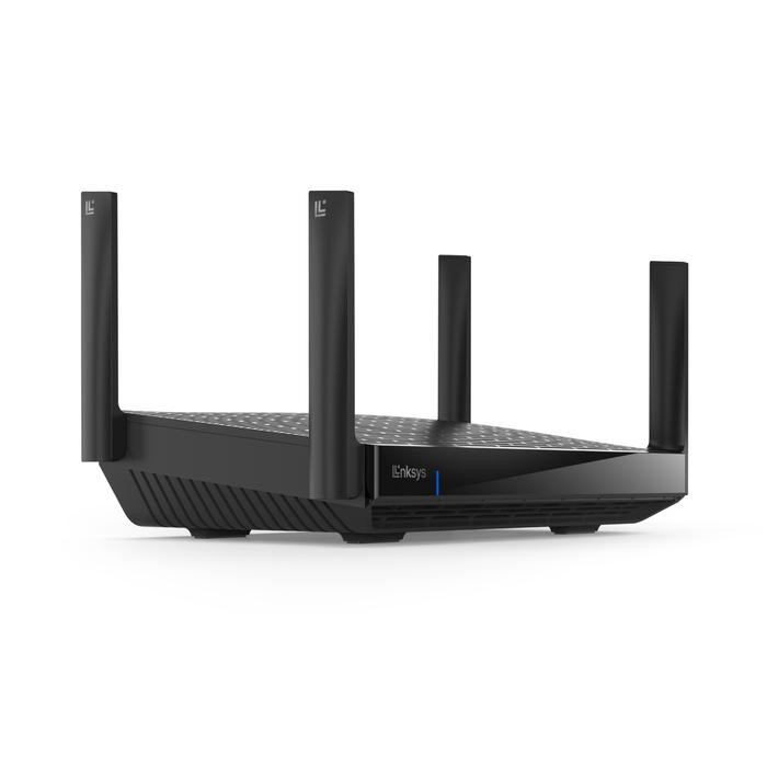 Linksys Hydra Pro 6E router wireless Gigabit Ethernet Banda tripla 2.4 GHz/5 GHz/5 GHz Nero (MR7500 AXE6600 5 GB PORT TR-BAND)