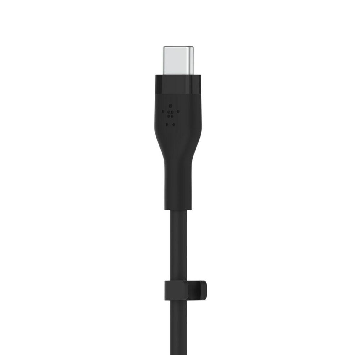 BELKIN BOOST CHARGE USB-C TO LTG SILICON 1M BLACK