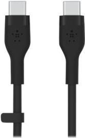 Belkin BOOSTCHARGE Flex cavo USB 2 m USB 2.0 USB C Nero (USB-C TO USB-C 2.0SILICON 2M BLACK)