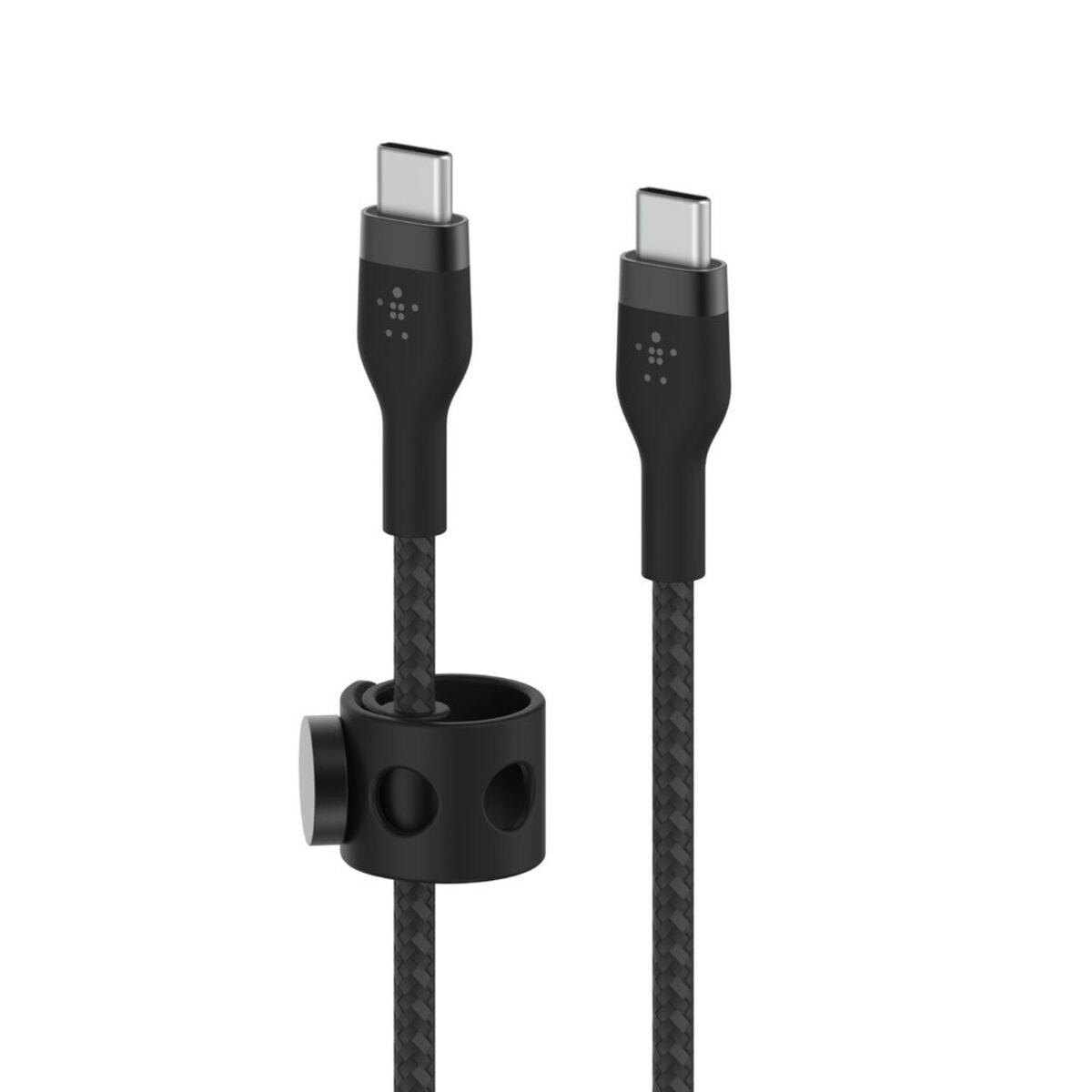 Belkin BOOSTÃƒÂ¢Ã‚â€ Ã‚â€˜CHARGE PRO Flex cavo USB 3 m USB 2.0 USB C Nero (PRO FLEX USB-C/USB-C CBL FAST C -