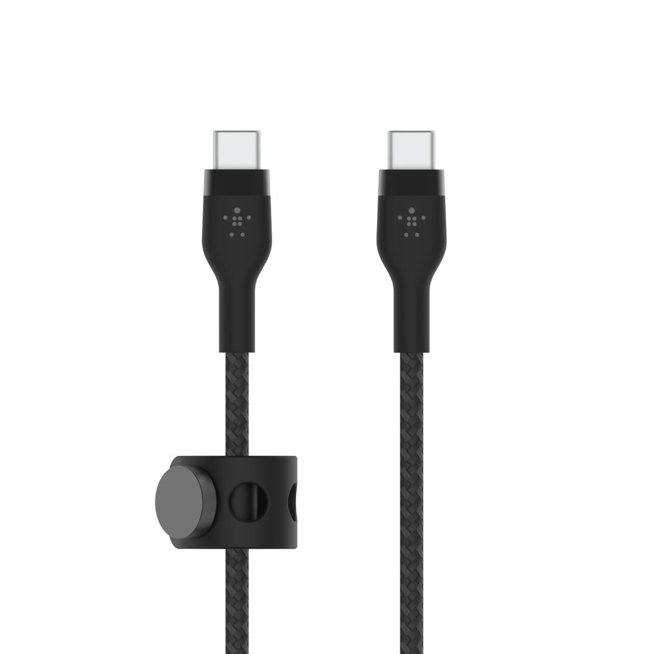 Belkin BOOSTÃƒÂ¢Ã‚â€ Ã‚â€˜CHARGE PRO Flex cavo USB 3 m USB 2.0 USB C Nero (PRO FLEX USB-C/USB-C CBL FAST C -