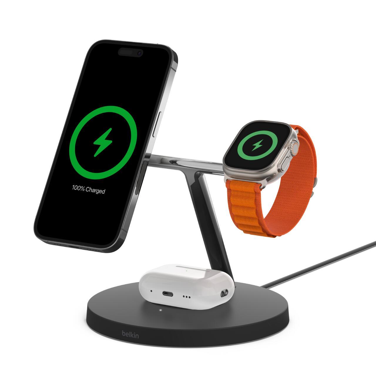 Caricabatterie wireless 3...