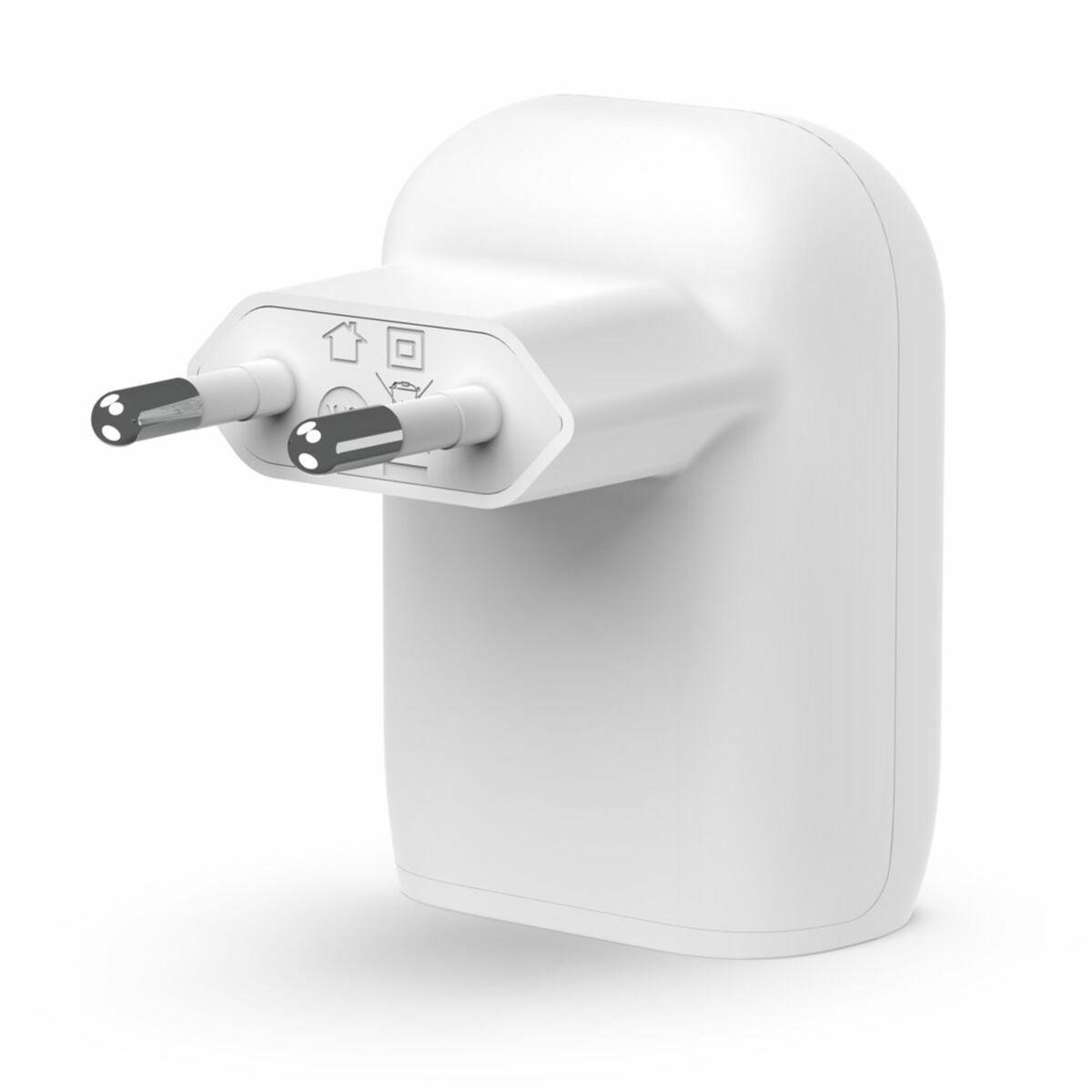 Belkin WCA005vfWH Computer portatile Smartphone Tablet Bianco AC Ricarica rapida Interno (BELKIN 30W USB-C PD PPS WALL - CHARGE