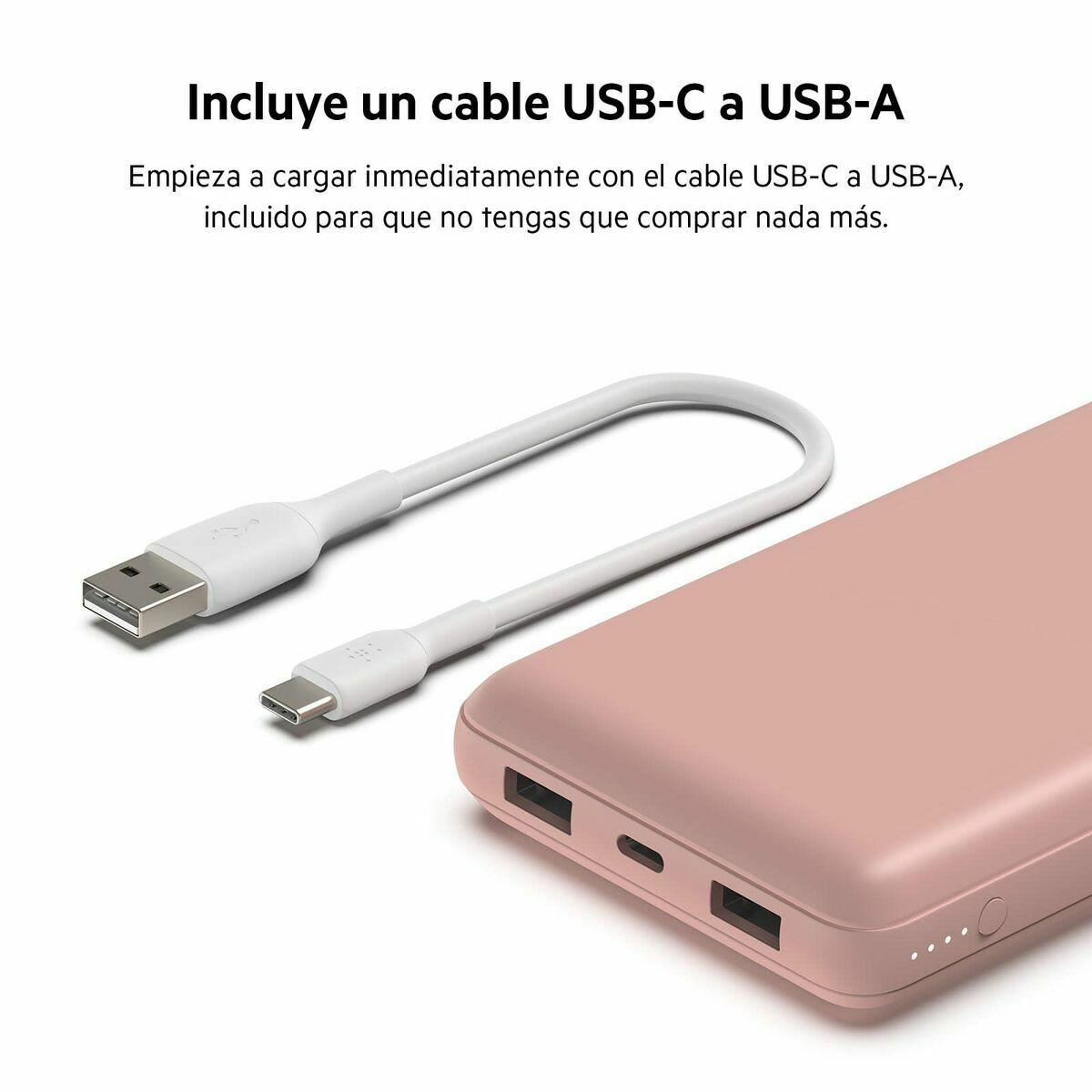 Belkin BPB012btRG 20000 mAh Rose Gold (20K POWER BANK USB-A & C 15W RG)