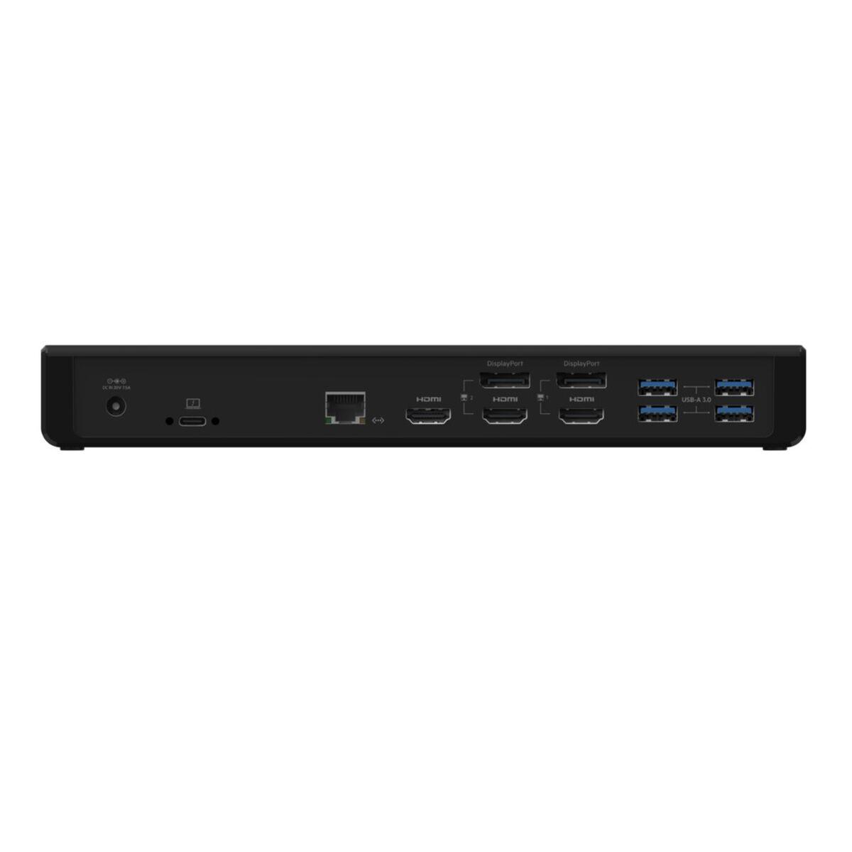 Belkin INC007vfBK Cablato USB 3.2 Gen 1 3.1 Gen 1 Type-C Nero (BELKIN 4K DISPLAYLINK - )