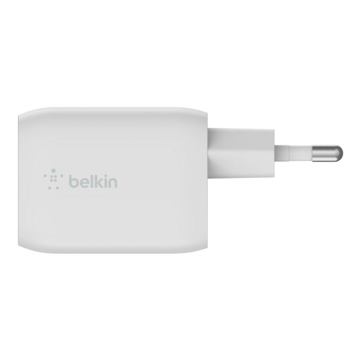 Belkin WCH013vfWH Computer portatile Smartphone Tablet Bianco AC Ricarica rapida Interno (BELKIN 65W DUAL USB C GAN - CHARGER U