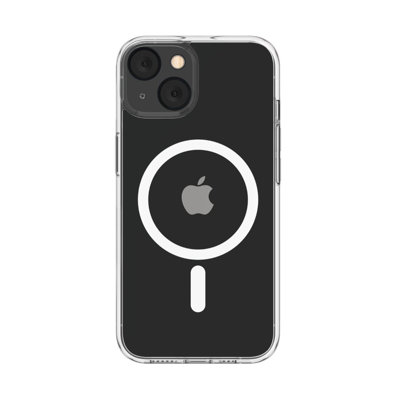 Belkin SheerForce custodia per cellulare 155 cm 6.1 Cover Trasparente (SHEERFORCE MAGNETIC CASE - F/ IPHONE 13 ANTIBACTERIAL CL
