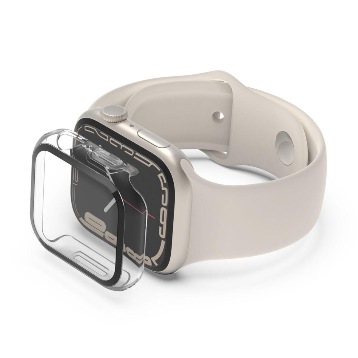 Belkin OVG003zzCL Protezione dello schermo dell'orologio (SCREENFORCE TEMPEREDCURVE 2IN1 - DISPLAYSCHUTZ FUER APPLE WATCH)