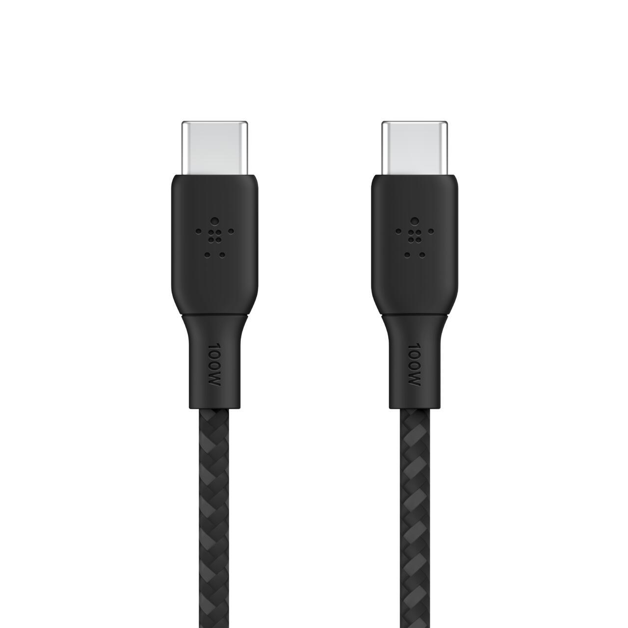 Belkin BOOST CHARGE cavo USB 2 m USB 2.0 USB C Nero (100W USB-C TO USB-C CABLE 2M BLK)