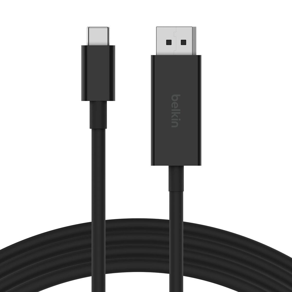 Belkin AVC014bt2MBK 2 m USB tipo-C DisplayPort Nero (USB-C DISPLAYPORT 1.4 CABLE 2M - )