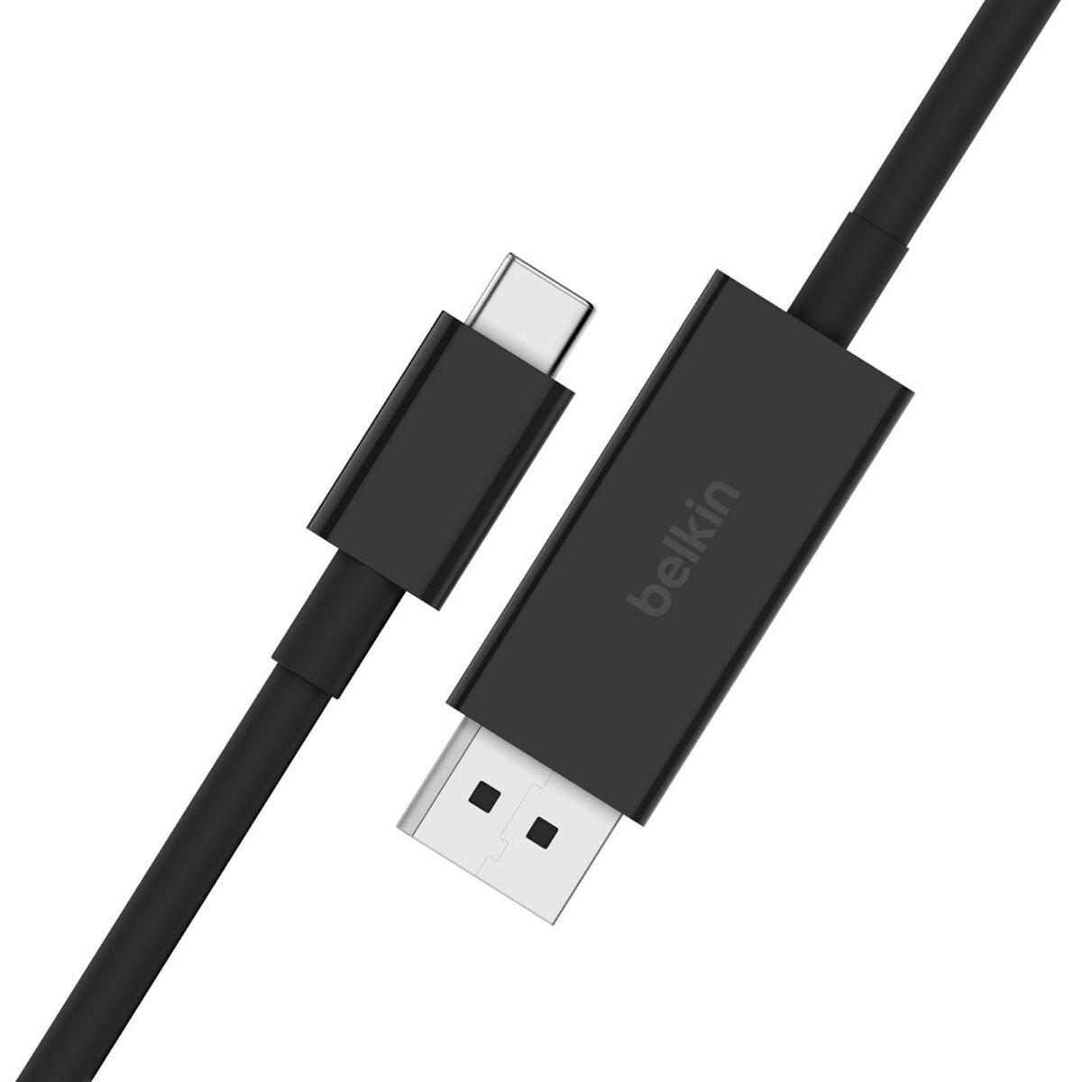 Belkin AVC014bt2MBK 2 m USB tipo-C DisplayPort Nero (USB-C DISPLAYPORT 1.4 CABLE 2M - )