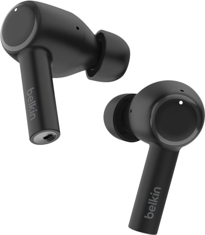 Belkin SoundForm Pulse Auricolare True Wireless Stereo [TWS] In-ear Chiamate/Musica/Sport/Tutti i giorni Bluetooth Nero (AUC007
