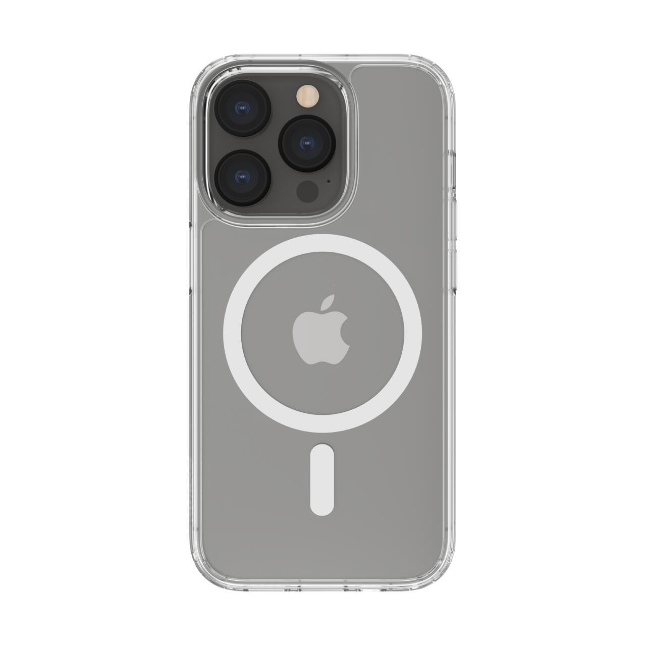 Belkin SheerForce custodia per cellulare 15,5 cm [6.1] Cover Trasparente (SHEERFORCE MAGN SCHUTZHUELLE F/ - IPHONE 14 PRO ANTIB