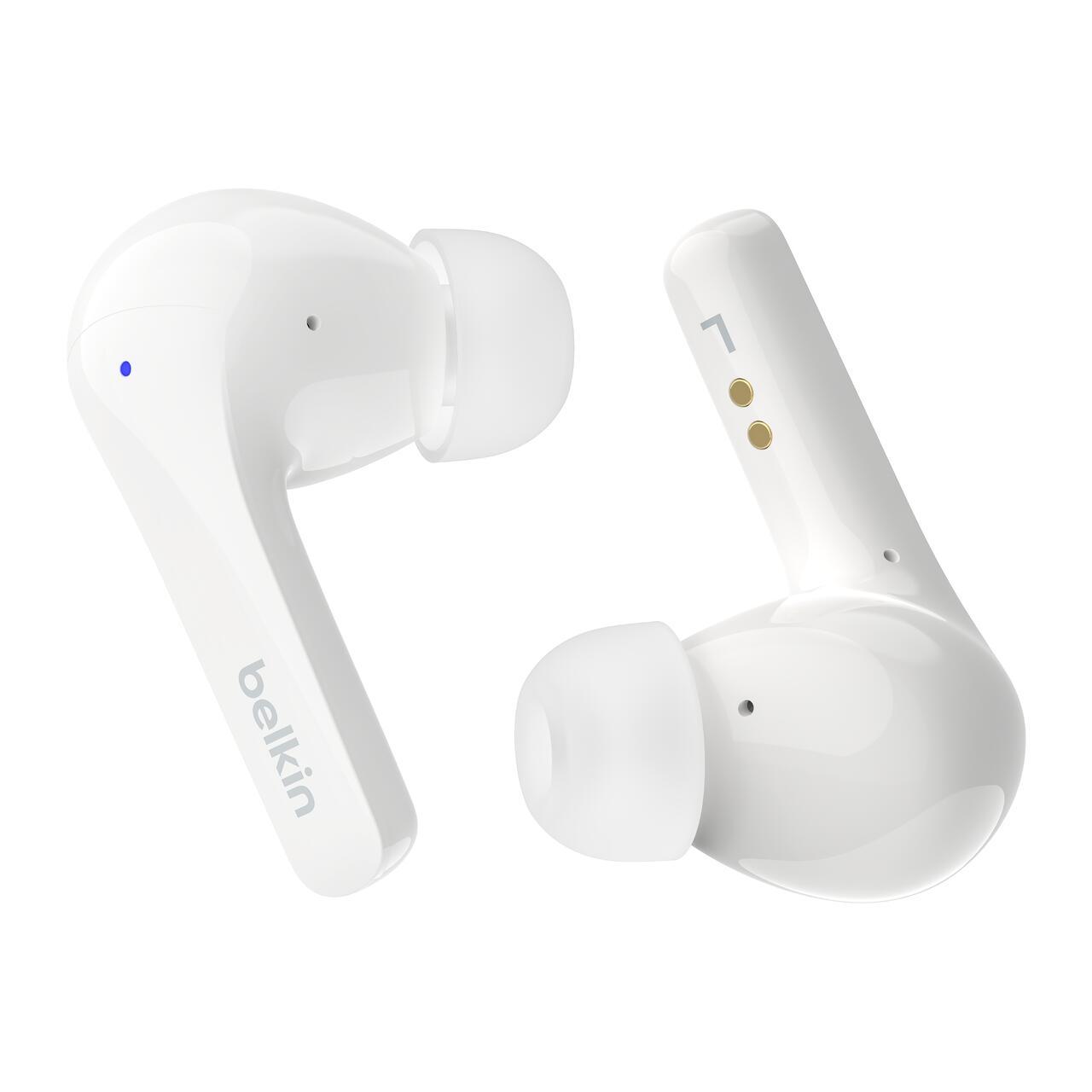 Belkin SoundForm Motion Auricolare True Wireless Stereo TWS In-ear Chiamate/Musica/Sport/Tutti i giorni Bluetooth Bianco (MOTIO