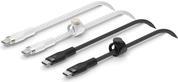 1x2 Pro Flex-Gefl.Sil. 1M USB-C/USB-C S+WCAB011BT1MBW2PK