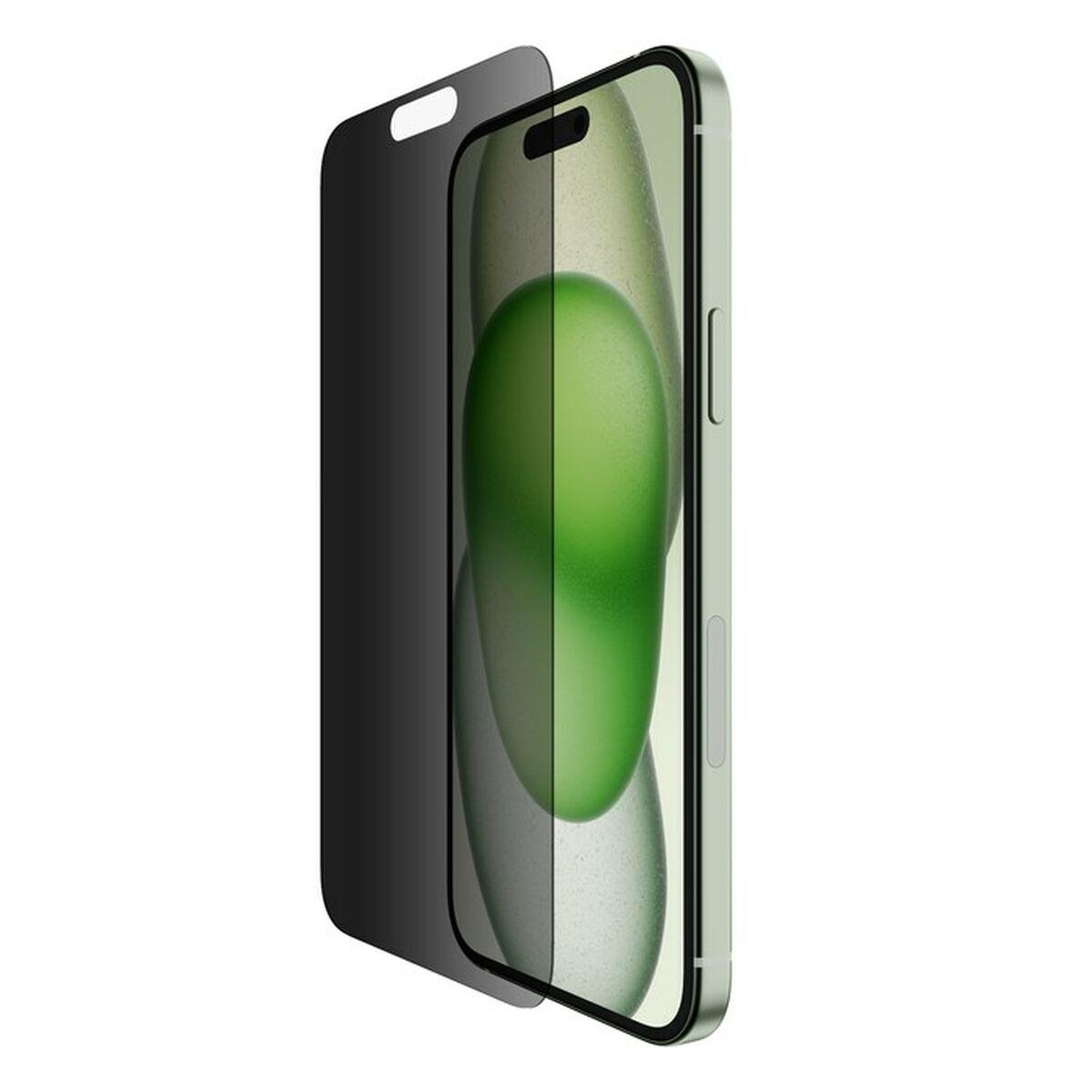 Belkin OVA148zz Filtro per la privacy senza bordi per display 17 cm 6.7 9H (SCREENFORCE PRO TEMPEREDGLASS A - FOR IPHONE 15 PLU