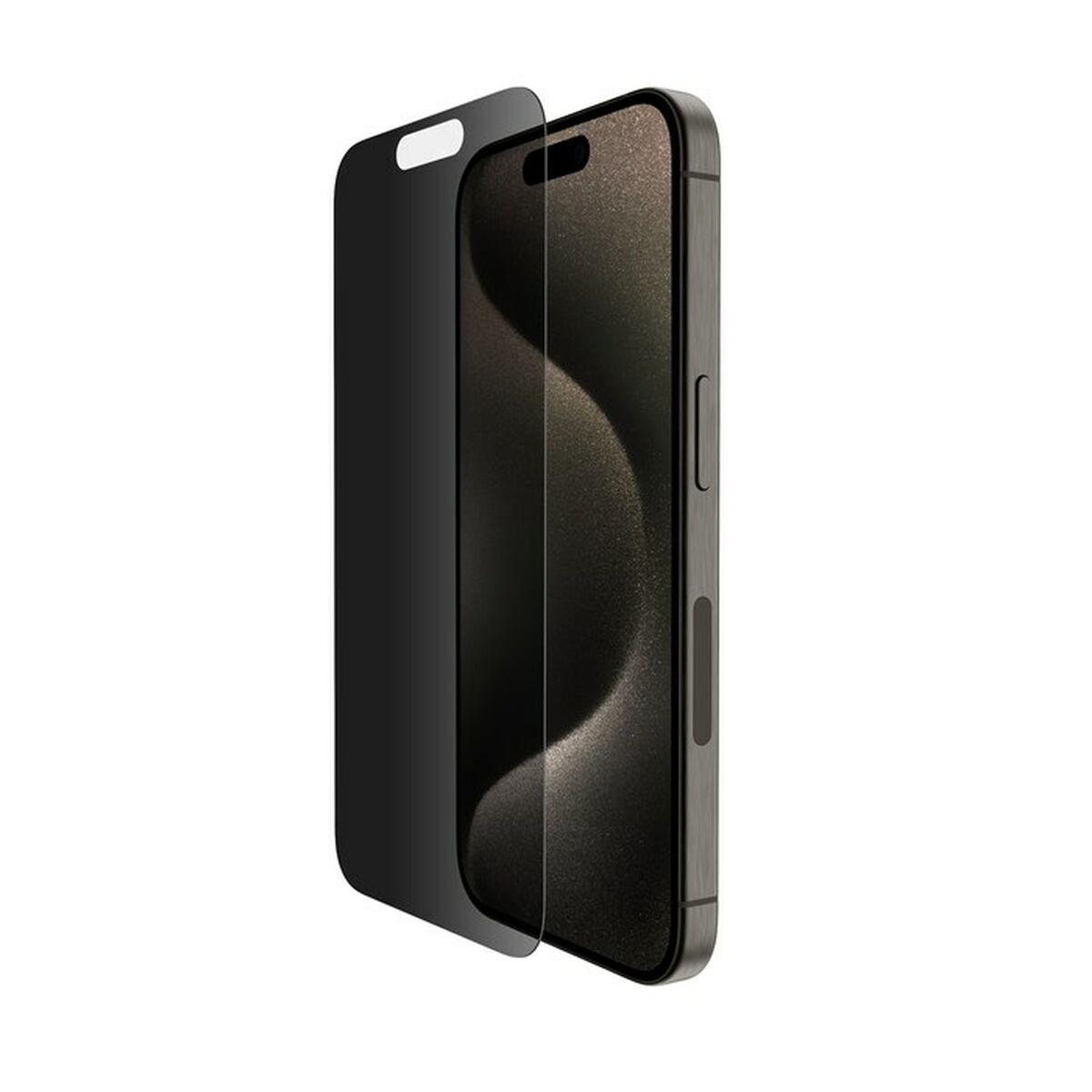 Belkin OVA149ZZ schermo anti-riflesso Filtro per la privacy senza bordi per display 155 cm 6.1 9H (GLASS PRIVACY AM SCREEN IPHO
