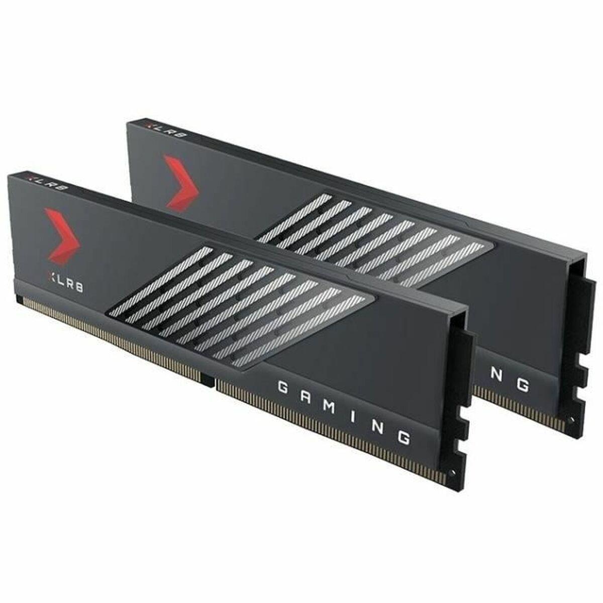 KIT BARRETTES MMOIRE 32GO (2X16GO) DIMM DDR5 PNY XLR8 GAMING MAKO PC5-51200 (6400 MHZ) (NOIR)