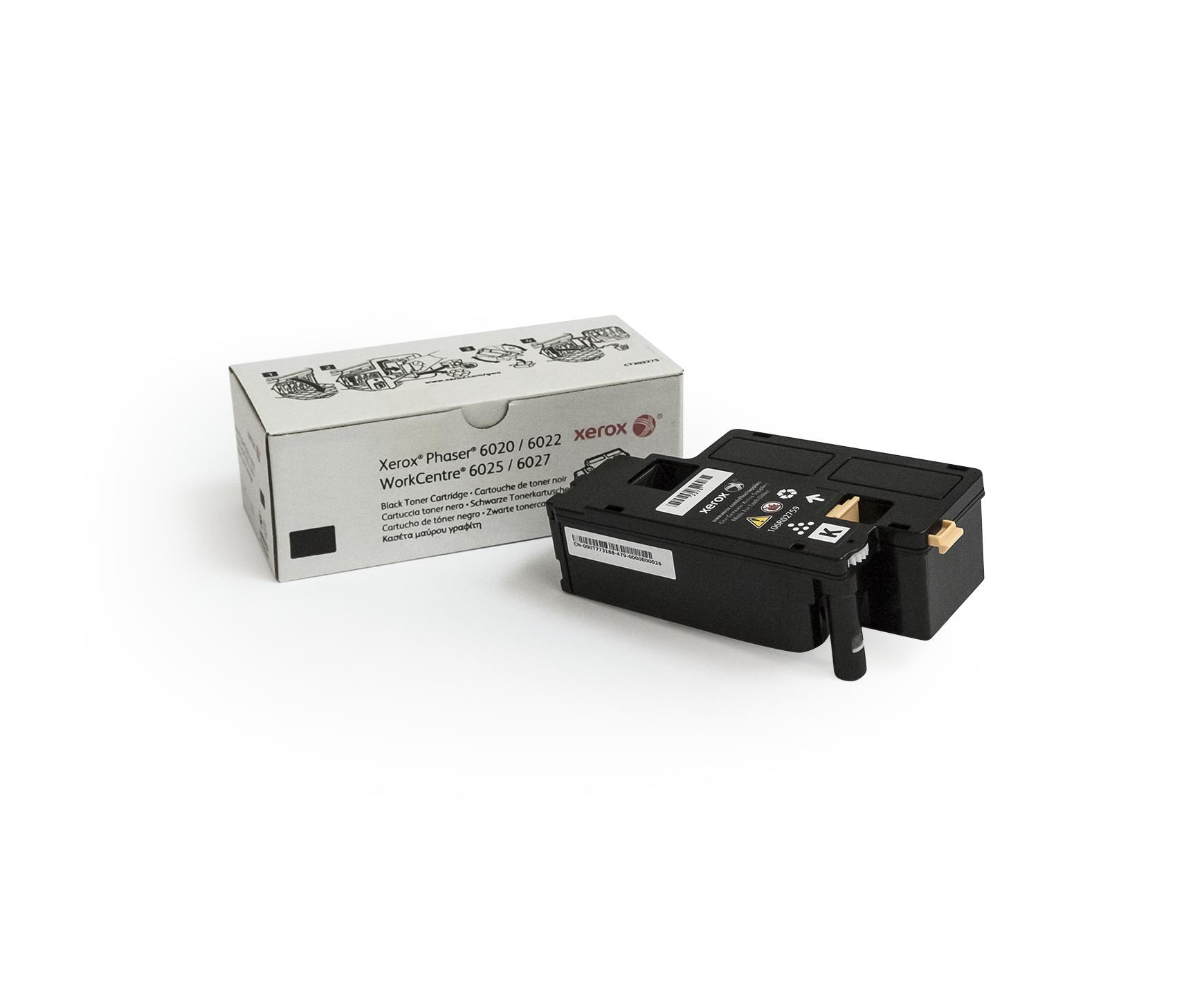 Xerox Cartuccia toner Nero a Capacità standard da 2000 Pagine per Phaser 6020/6022 WorkCentre 6025/6027 (106R02759)