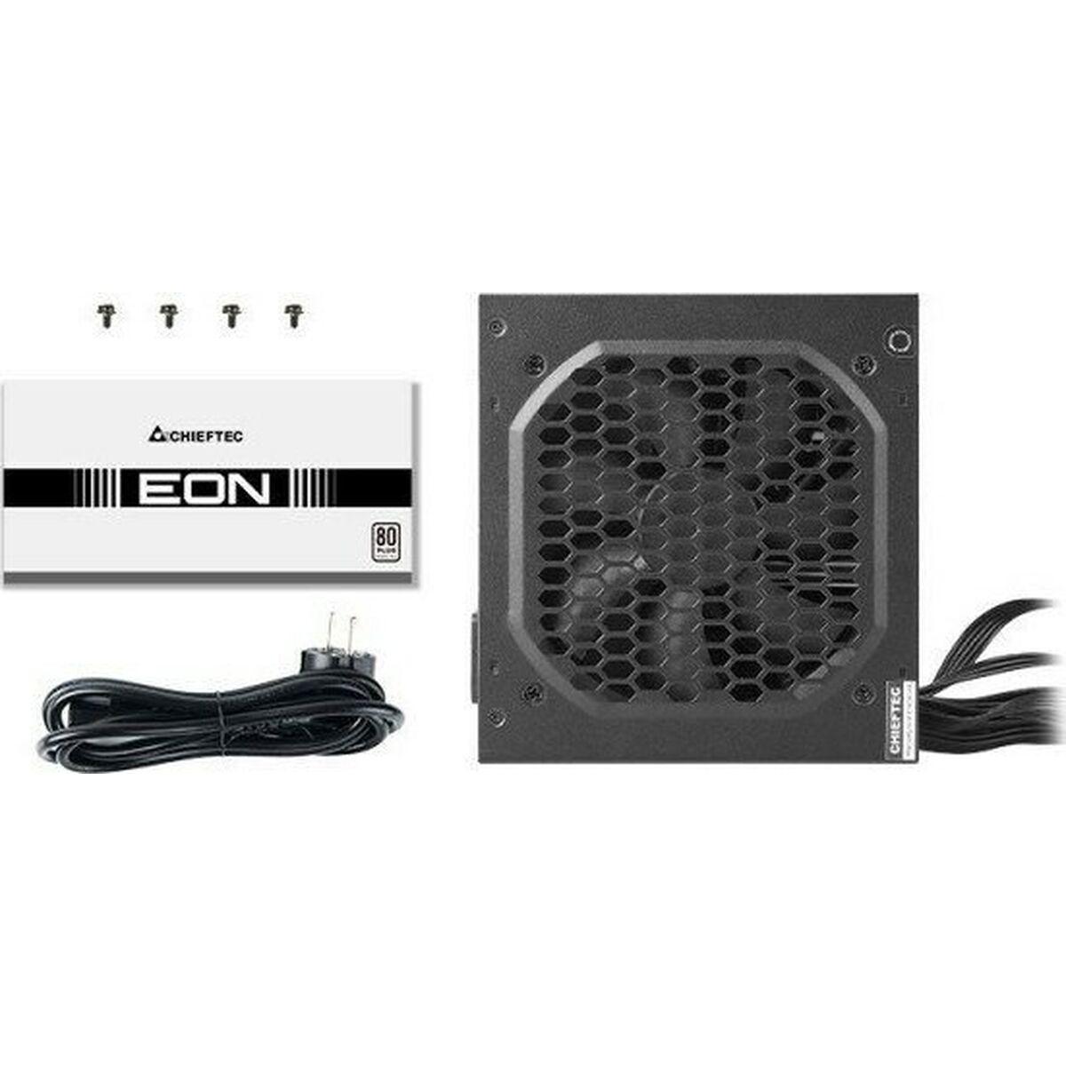 Chieftec EON alimentatore per computer 600 W 20+4 pin ATX ATX Nero (Chieftec Netzteil 600W EON [80+])
