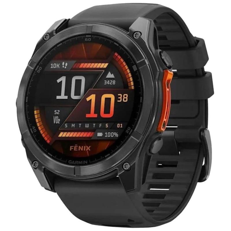 Garmin Fenix 8 3,56 cm [1.4] AMOLED 51 mm Digitale 454 x 454 Pixel Touch screen Grigio Wi-Fi GPS [satellitare] (Garmin Fenix 8