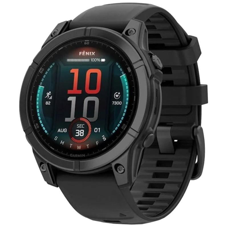 Garmin fenix E - skifergr? st?l - spor