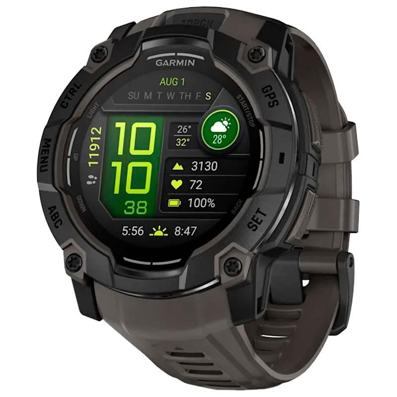 Garmin Instinct 3 AMOLED 3,3 cm [1.3] 50 mm Digitale 416 x 416 Pixel Touch screen Nero GPS [satellitare] (Garmin Instinct 3 AMO
