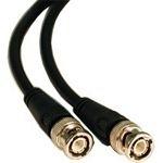 C2G 3m 75Ohm BNC Cable cavo coassiale Nero (C2G - Cavo video - BNC maschio a BNC maschio - 3 m - coassiale con rivestimento dop
