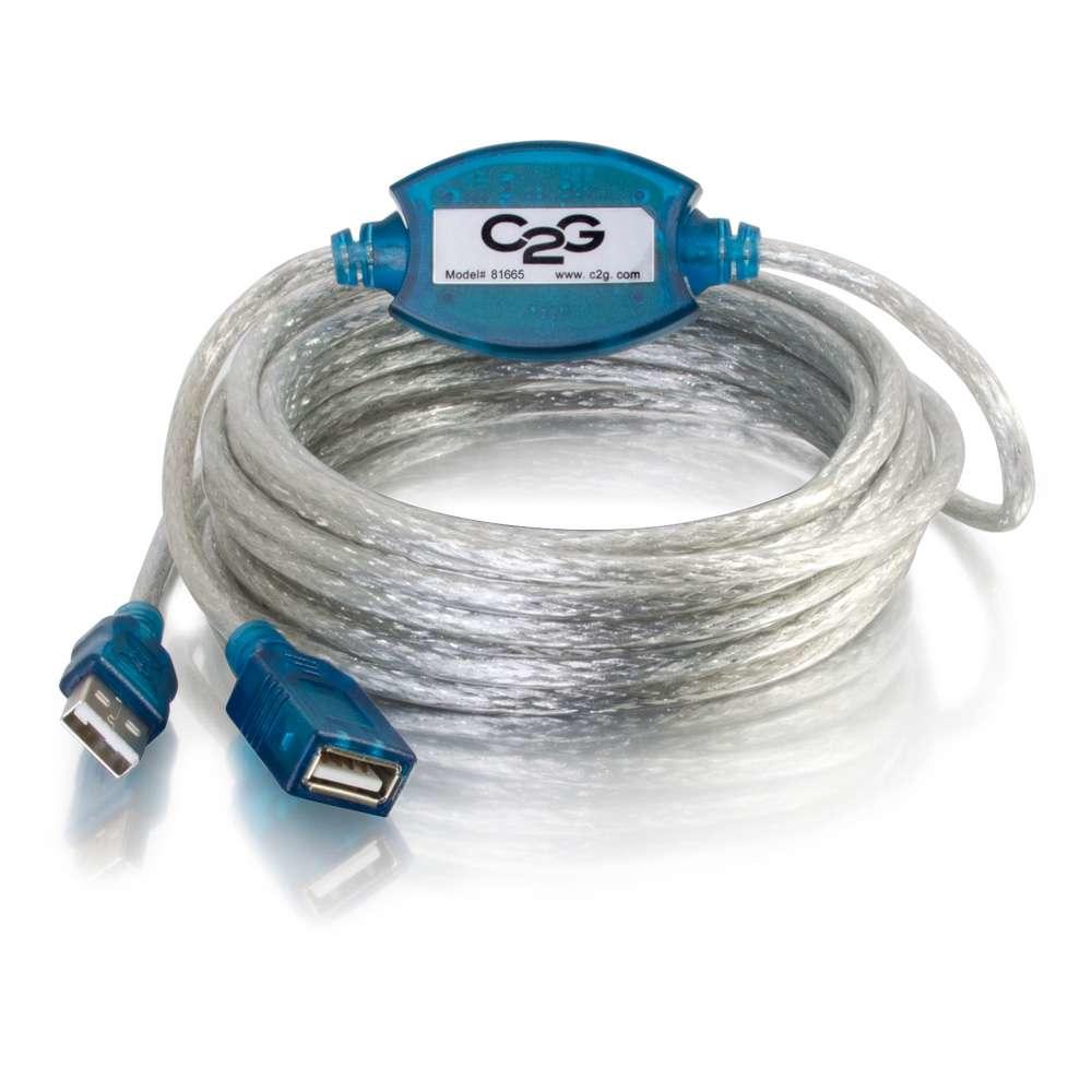 C2G 81665 cavo USB 5 m USB 2.0 USB A Beige