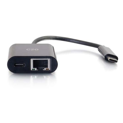 C2G 82408 hub di interfaccia USB 3.2 Gen 1 (3.1 Gen 1) Type-C Nero