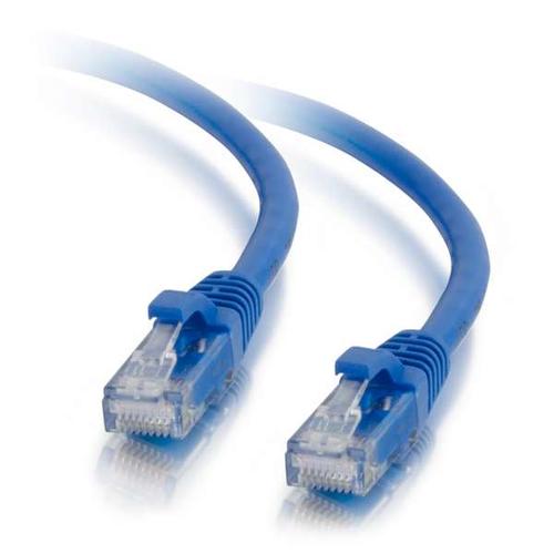 C2G 82420 cavo di rete Blu 2 m Cat5e U/UTP UTP (C2G - Patch cable - RJ-45 M to RJ-45 M - 2 m - UTP - CAT 5e - booted snagless -