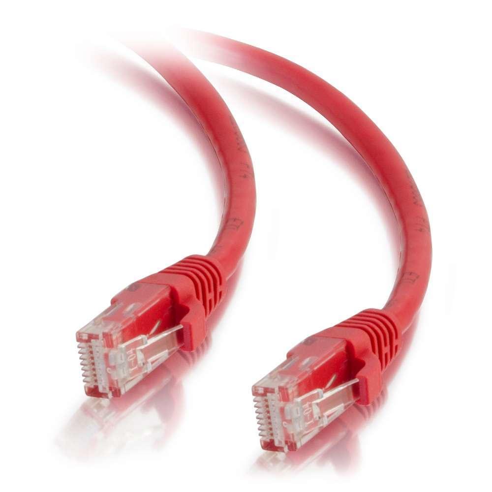 C2G 83221 cavo di rete Rosso 1 m Cat5e U/UTP (UTP)