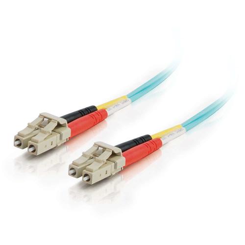 C2G LC -LC 10GB 50/125 OM3 DUPLEX MULTIMODE PVC Cavo ottico in fibra ottica (LSZH) - Cavo di rete - LC Multi -MODE (M) a LC Mul