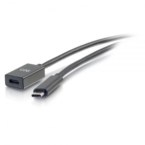 C2G Cavo di prolunga da USB-C a C 3.1 (seconda generazione) maschio/femmina, 0,9 m (10 Gbps)