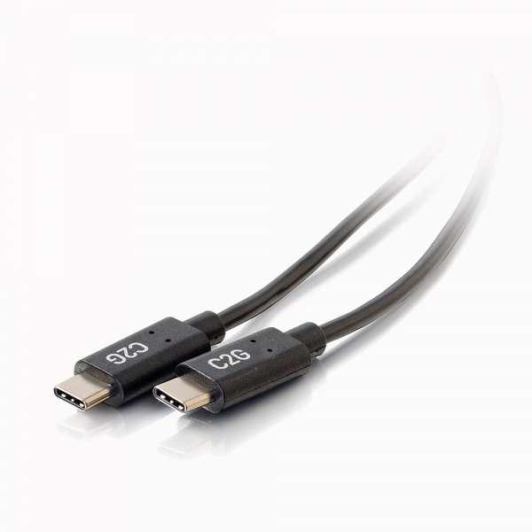 C2G CAVO MASCHIO USB-C 2.0, 1,8 M (3A)