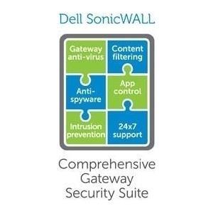 SonicWall Comprehensive Gateway Security Suite 1 anno/i 1 licenza/e (SonicWall Comprehensive Gateway Security Suite Bundle for