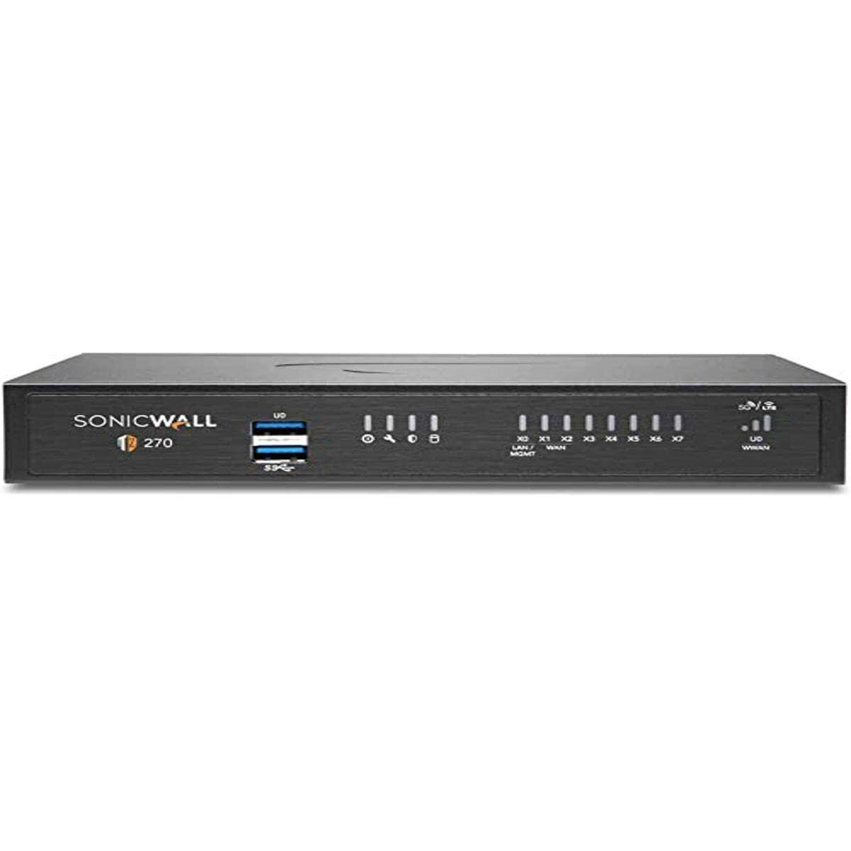 SonicWall TZ270 + ESSENTL ED 2YR firewall [hardware] 2 Gbit/s (SonicWall TZ270 - Essential Edition - apparecchiatura di sicurez