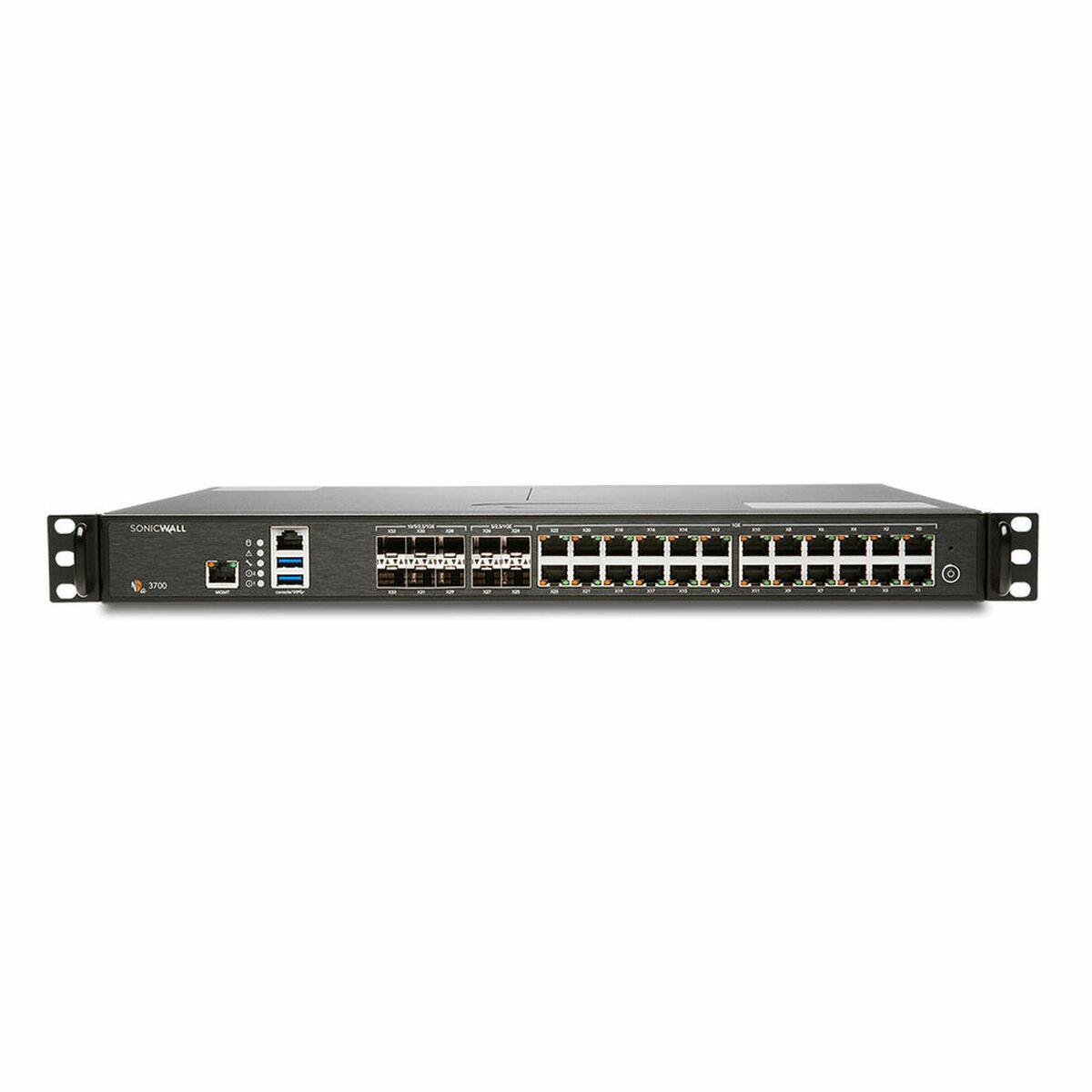 SonicWall 02-SSC-7368 firewall hardware 1U (SonicWall NSa 3700 - High Availability - apparecchiatura di sicurezza - 10GbE 5GbE