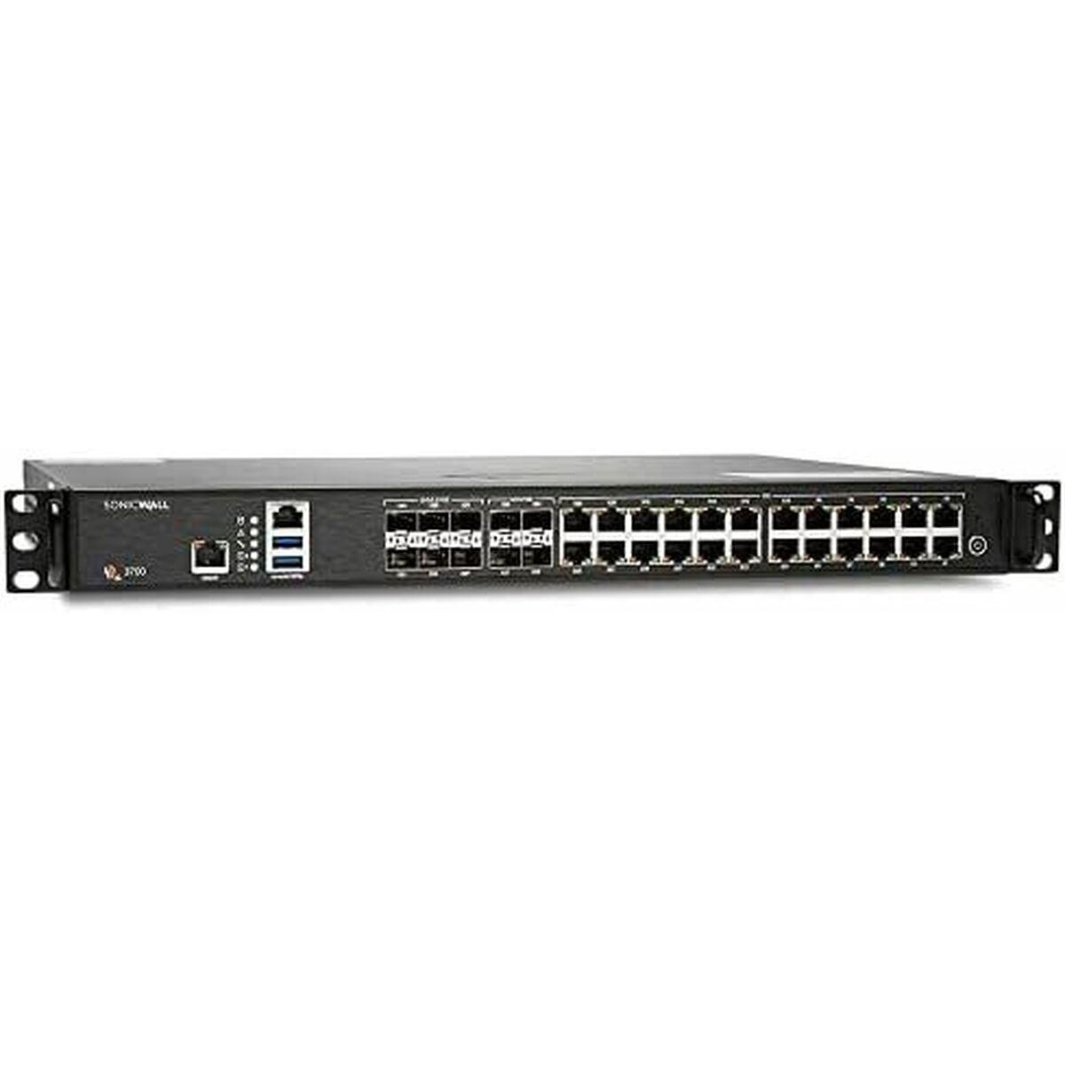 SonicWall 02-SSC-8060 software firewall (SonicWall - Alimentazione interna - 100-240 V c.a. V - 90 Watt - FRU - per NSa 3700)