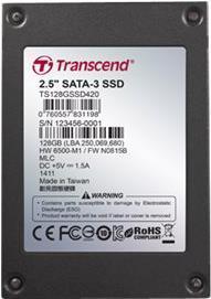 Transcend SSD420i Industrial - SSD - 32 GB - Intern - 25 "(64 cm) - SATA 6GB/S