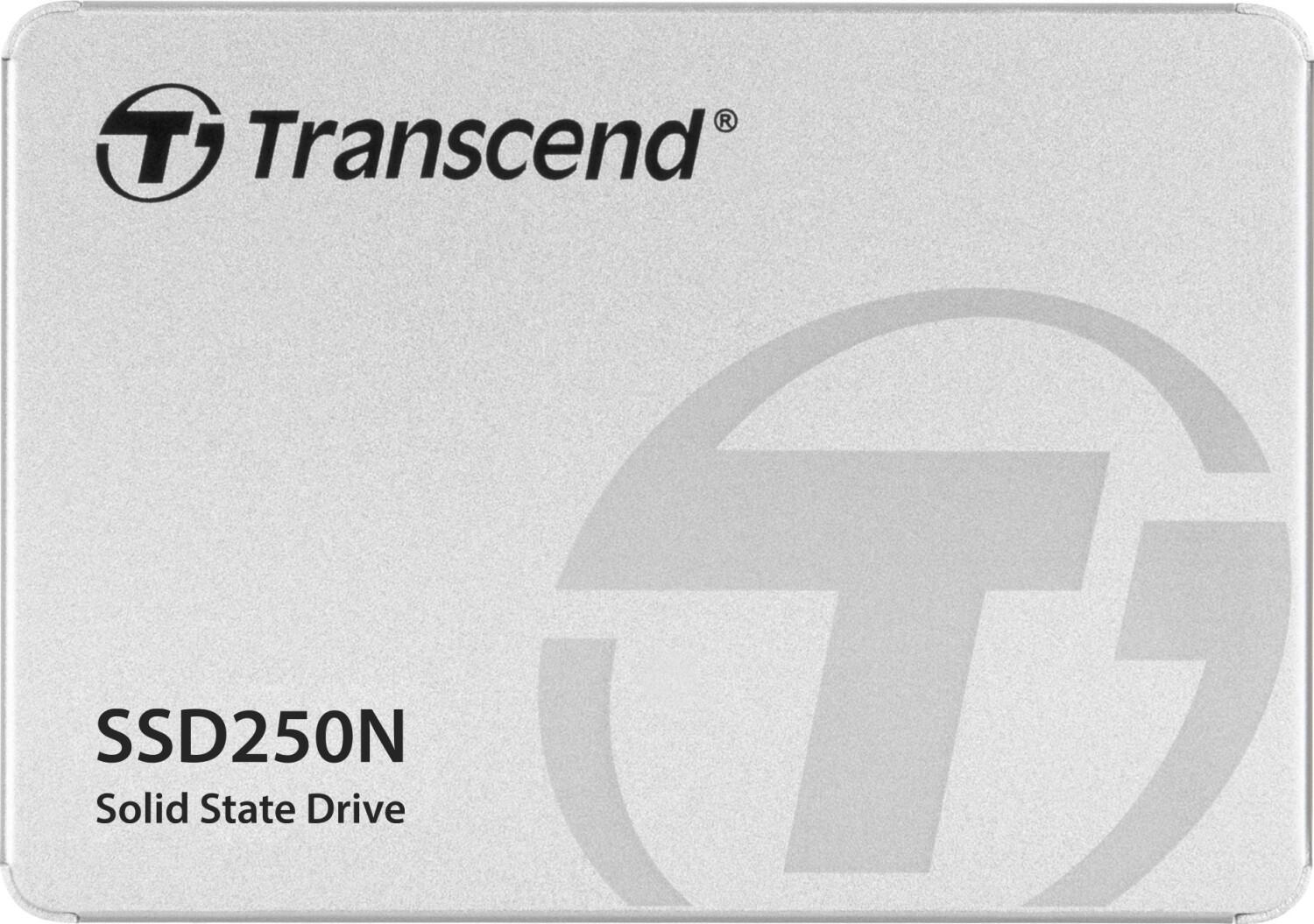 Transcend SSD250N 2 TB 2.5 Serial ATA III 3D NAND (2TB 2.INC SSD SATA 3D TLC FOR NAS)