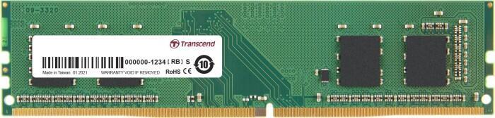 Formfaktor DIMM 288-PIN Spannung 1.2 V Geschwindigkeit 3200 MHz (PC4-25600) Latenzzeiten CL22 Datenintegritàtsprfung Non-E