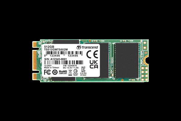 MTS602M - SSD - 128 GB - Internal - M.2 2260 (doppio lato)