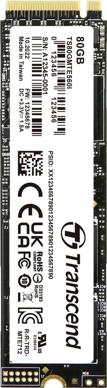 â€¢ KapazitÃ¤t: 80 GB â€¢ Interner Datendurchsatz: 3800 MBps (lesen)/ 3200 MBps (Schreiben) â€¢ NAND-Flash-Speich