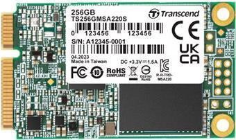 TRANSCEND SSD 256GB mSATA SATA3 3DTL Ã¢â‚¬â€¹Ã¢â‚¬â€¹lettura/scrittura:560/500